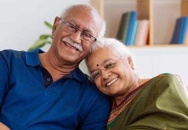 Senior Indian Couple Cnv