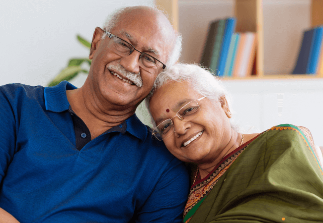 Senior Indian Couple